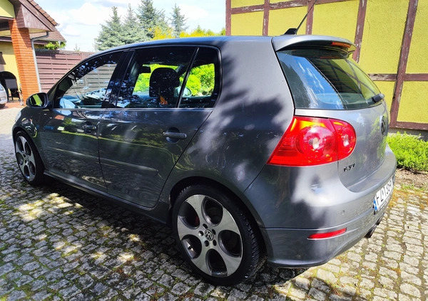 Volkswagen Golf cena 30900 przebieg: 270140, rok produkcji 2008 z Oborniki małe 79